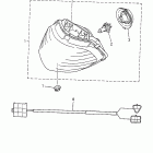 Vmax 600 Deluxe Фара