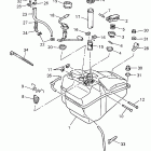 VMAX-4 MOUNTAIN MAX -VX 800ST Топливный бак