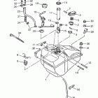 VMAX 800-VX 800 Топливный бак
