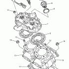 V-Max 500DX Головка цилиндра