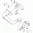 Vmax 600 Deluxe Выхлопная система