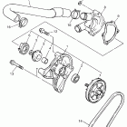V-Max 500XTW Водяной насос