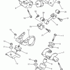 VMAX 600-VX 600 Крепление двигателя