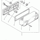 Vmax 600 Deluxe Фонарь задний