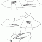 V-Max 500 Наклейки