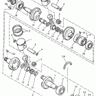 VENTURE XL-VT 480 Коленчатый вал и Поршень