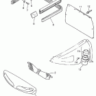 V-Max 500DX Бампер, Багажник. Брызговик