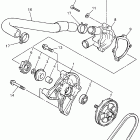 V-Max 500DX Водяной насос