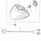 VMAX 600 LE (ELEC START)-XV 600E Фара