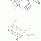 OVATION LE CS340EW Бампер, Багажник. Брызговик