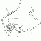 V-Max 500XTW Масляный насос