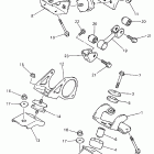V-Max 500DX Крепление двигателя