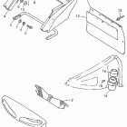 V-Max 500XTW Бампер, Багажник. Брызговик