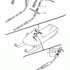 Vmax 600 Deluxe Трос управления