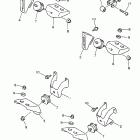 VMAX 800-VX 800 Крепление двигателя