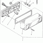 VK 540EV Фонарь задний