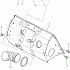 Bravo LT Кронштейн крепления (паук рулевой)