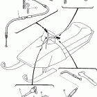 PHAZER-PZ480STV Трос управления