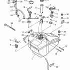VMAX-VX 800ST Топливный бак