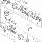 PHAZER-PZ480STV Коленчатый вал и Поршень