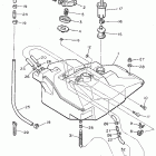 ENTICER II LT ET410TRV Топливный бак