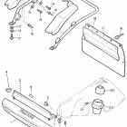 PHAZER-PZ 480ST Бампер, Багажник. Брызговик