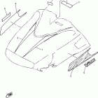 VMAX-VX600STV/VX600DXV/VX600EV/VX600V Emblem shroud