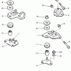 PHAZER-PZ480STV Крепление двигателя