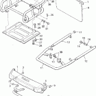BR250TV Бампер, Багажник. Брызговик