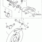 VMAX-VX500V/VX500EV/VX500DXV Тормоза