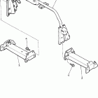 VK 540EV Кронштейн крепления (паук рулевой)