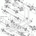 VMAX-VX600STV/VX600DXV/VX600EV/VX600V Подвеска трака 1