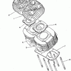 ENTICER II LT ET410TRU Головка цилиндра