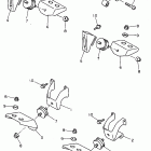 VMAX 750 ST-VX 750ST Крепление двигателя