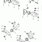 VMAX-VX 750 Крепление двигателя