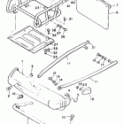 Bravo LT Бампер, Багажник. Брызговик