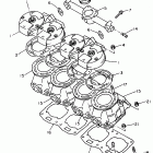 VMAX-VX 750 Головка цилиндра
