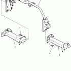 VK 540 III Кронштейн крепления (паук рулевой)