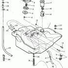 ENTICER II LT ET410TRU Топливный бак