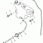 VMAX 750 ST-VX 750ST Маслянный бак