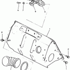 Bravo LT Кронштейн крепления (паук рулевой)