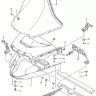 VMAX-VX 750 Стекло ветровое