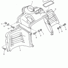 VMAX 750 ST-VX 750ST Панель приборов