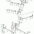VMAX 750 ST-VX 750ST Рулевое управление