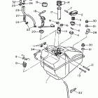 VMAX 750 ST-VX 750ST Топливный бак