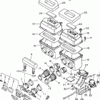 VMAX-VX 750 Впускная система