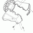 ENTICER II LT ET410TRU Кожух вентилятора