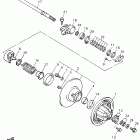 VMAX 750 ST-VX 750ST Вторичный вал