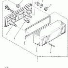 PHAZER II ST (LONG TRACK)-PZ 480ST Фонарь задний