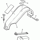 EXCITER II-EX 570ST Защита ящика для поклажи